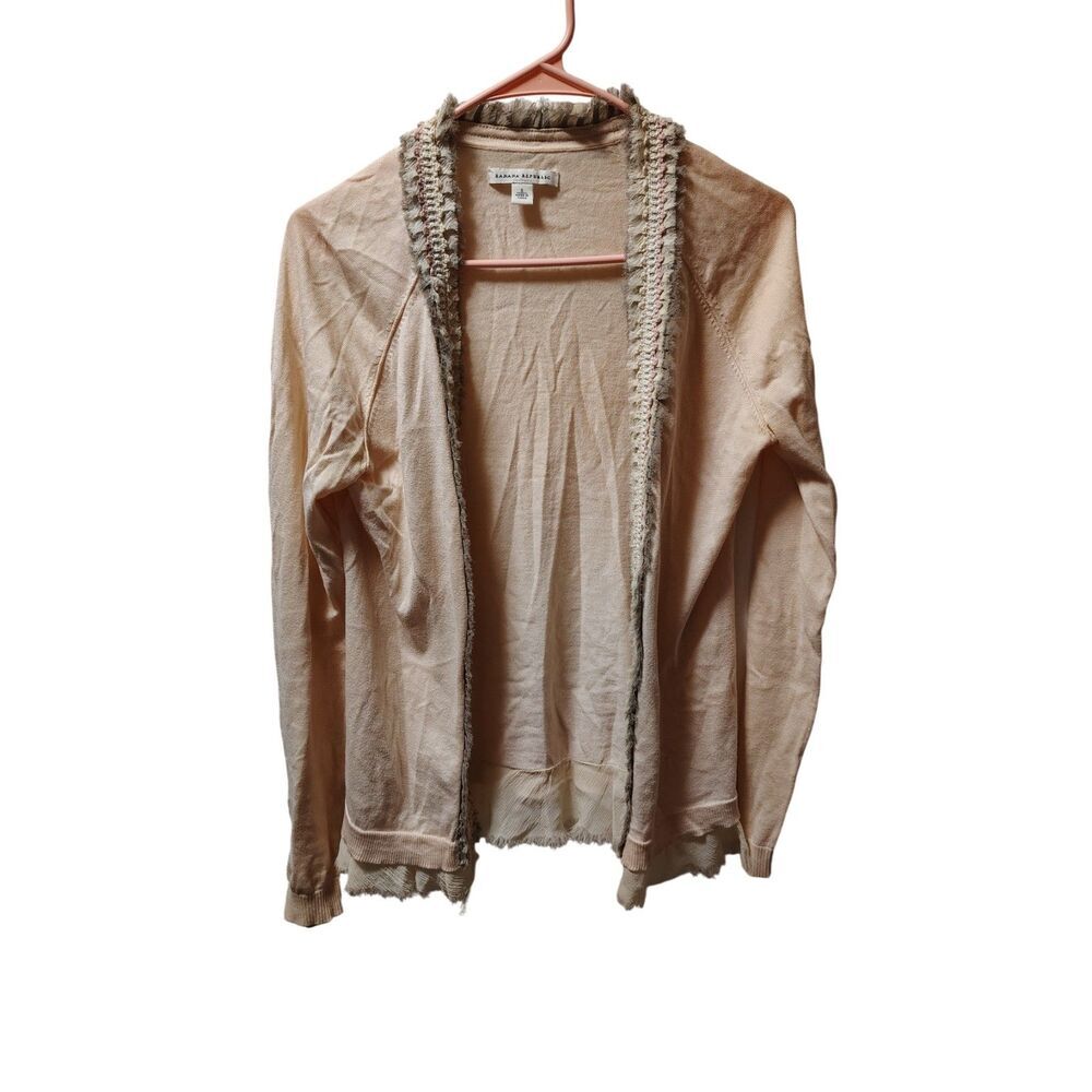 Banana Republic Small Salmon Beige‎ Cardigan